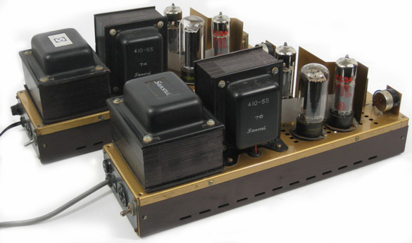 Sansui Q-55 Vintage Mono Tube Amps Amplifiers
